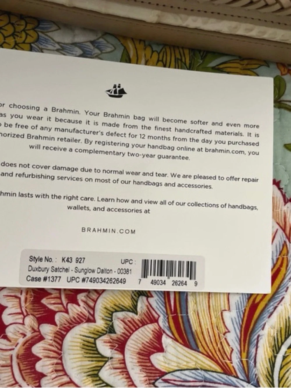 Brahmin presents their